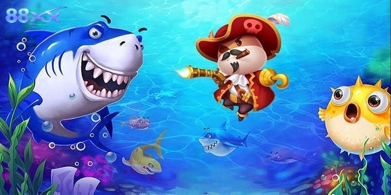 Không gian biển sống động tạo cảm giác săn cá chân thực